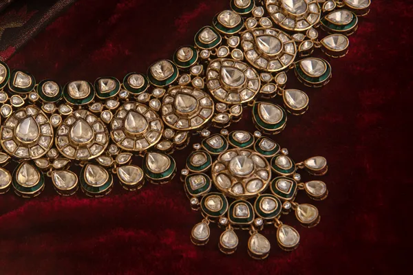 Gold_Necklace_Set_Brass__For_Women