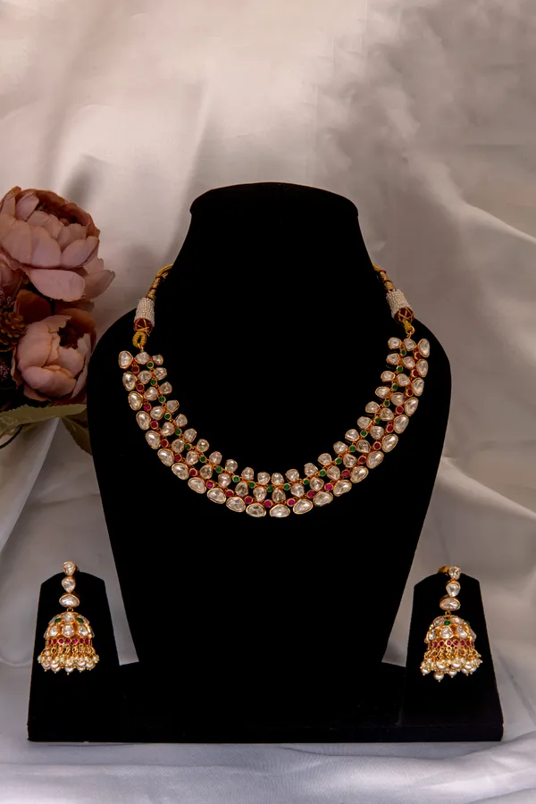 Gold_Necklace_Set_Brass__For_Women