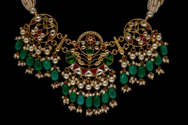 Gold_Necklace_Set_Brass__For_Women