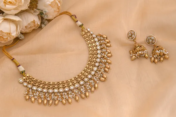 Gold_necklace_Brass__For_Women