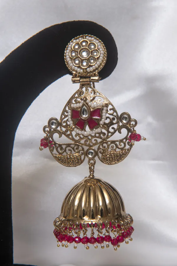 Gold_Earrings_Brass__For_Women