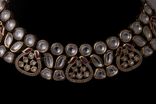 Gold_Necklace_Set_Brass__For_Women