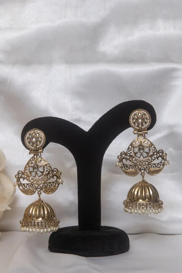 Gold_Earrings_Brass__For_Women