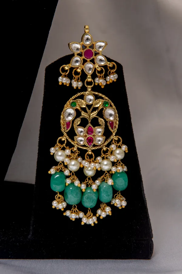 Gold_Necklace_Set_Brass__For_Women