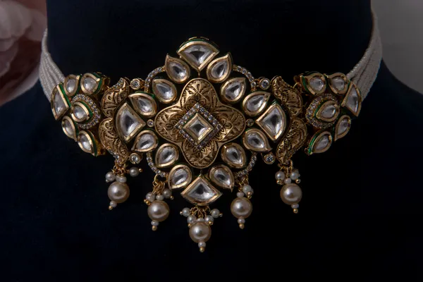 Gold_Necklace_Set_Brass__For_Women