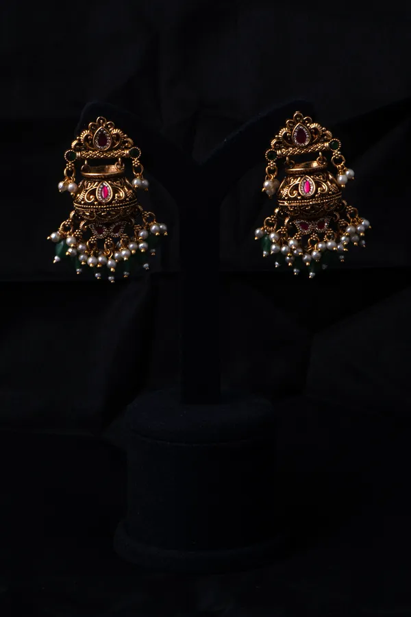 Gold_Earrings_Brass__For_Women