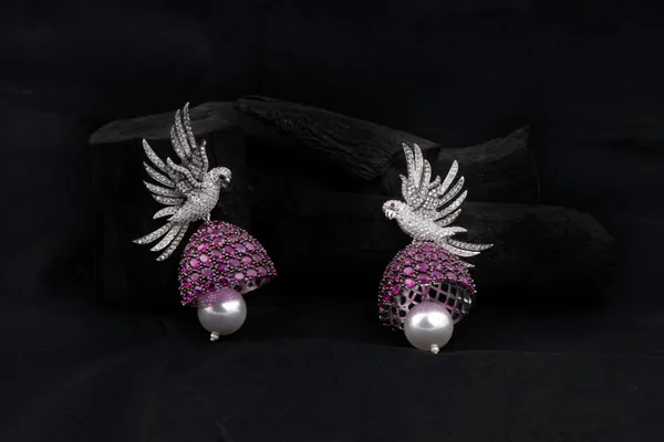 Silver_Earrings_Brass__For_Women