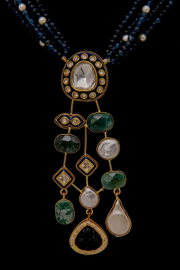 Gold_Necklace_Set_Brass__For_Women
