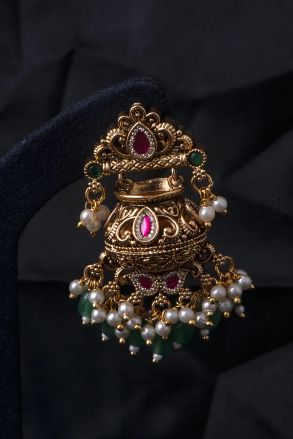 Gold_Earrings_Brass__For_Women