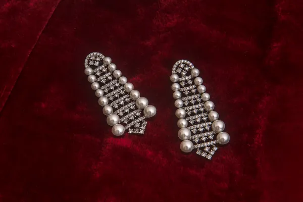 Silver_Necklace_Set_Brass__For_Women