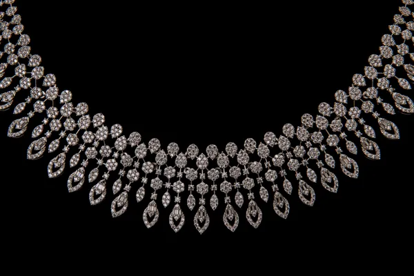 Silver_Necklace_Set_Brass__For_Women