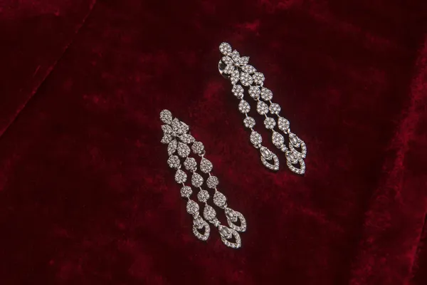 Silver_Necklace_Set_Brass__For_Women
