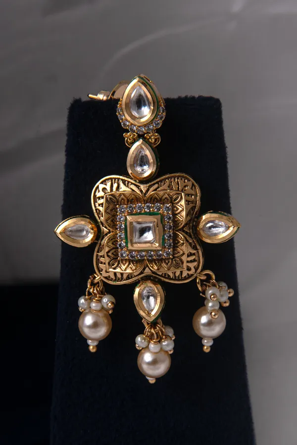 Gold_Necklace_Set_Brass__For_Women