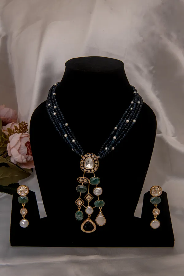 Gold_Necklace_Set_Brass__For_Women
