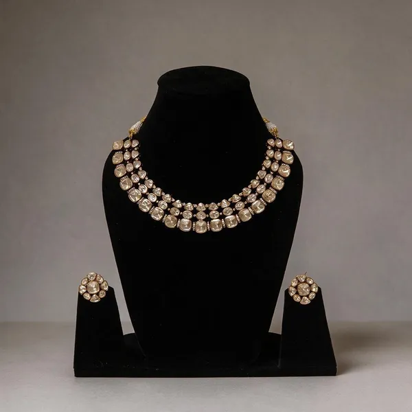 Gold_Necklace_Set_Brass__For_Women