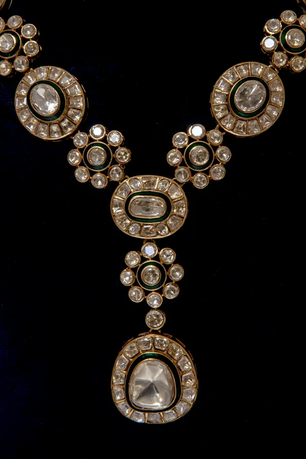Gold_Necklace_Set_Brass__For_Women
