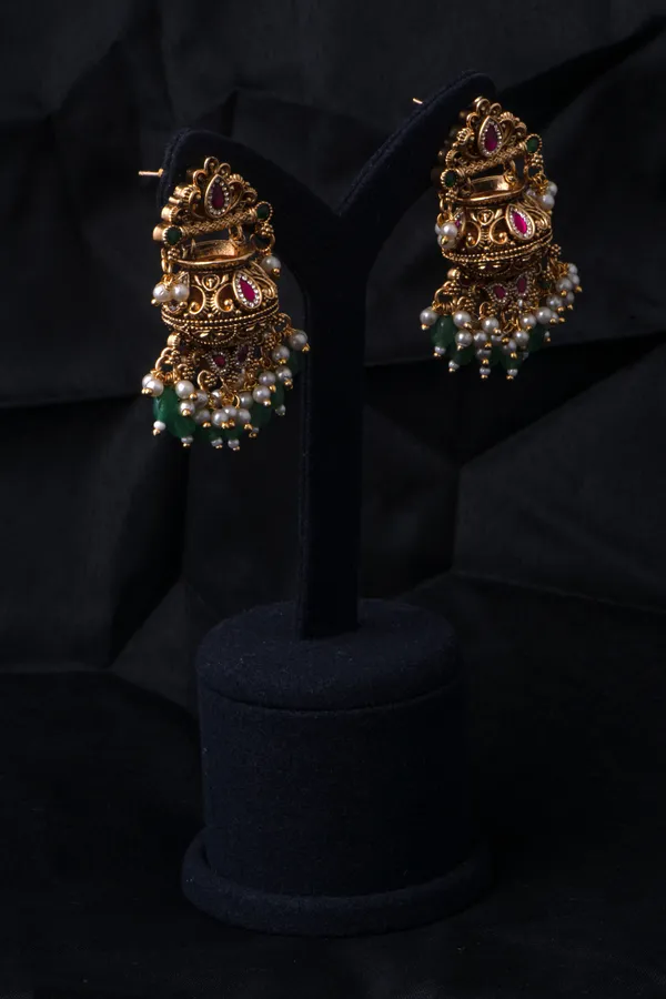 Gold_Earrings_Brass__For_Women