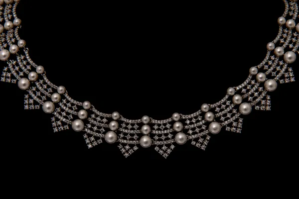 Silver_Necklace_Set_Brass__For_Women