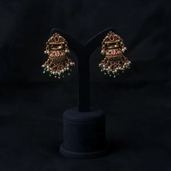 Gold_Earrings_Brass__For_Women