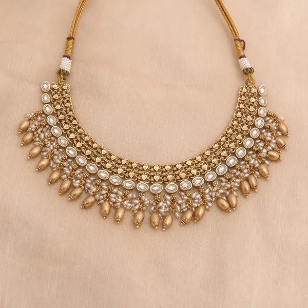 Gold_necklace_Brass__For_Women