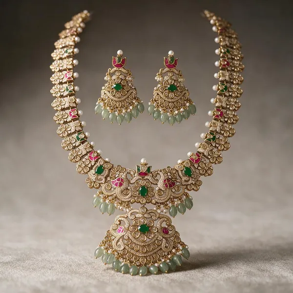 Gold_necklace_Brass__For_Women