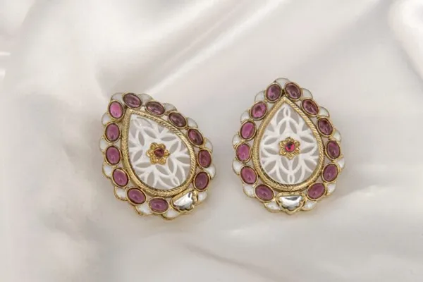 Purple_Teardrop_Studs