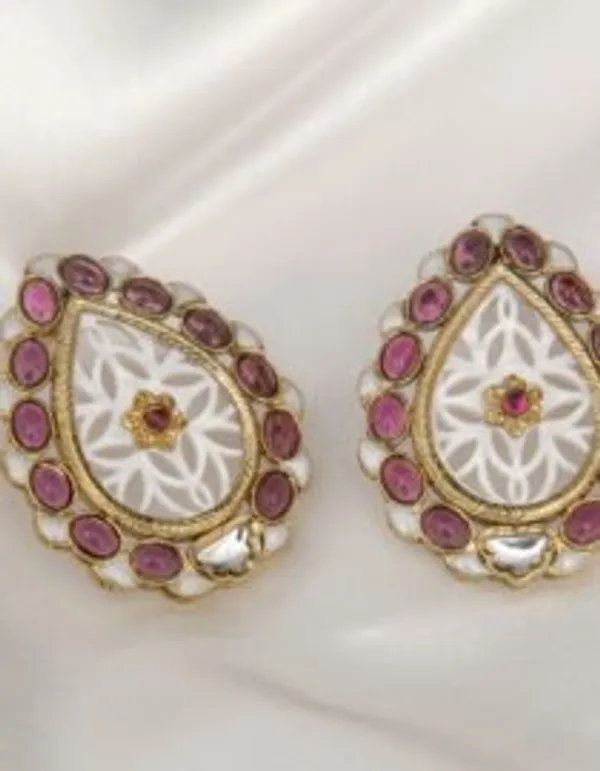 Purple_Teardrop_Studs