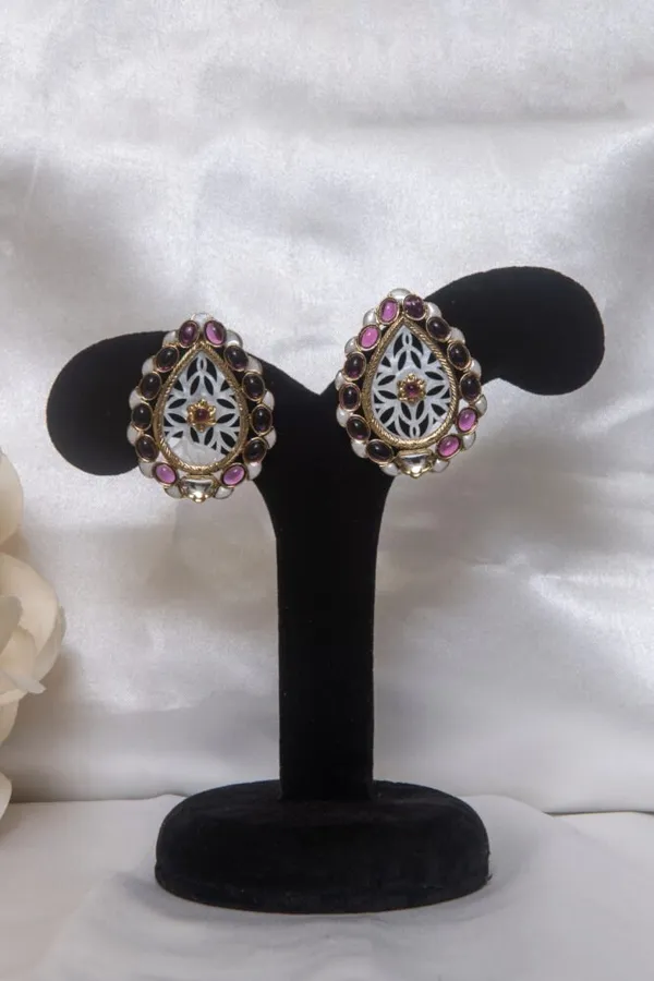 Purple_Teardrop_Studs