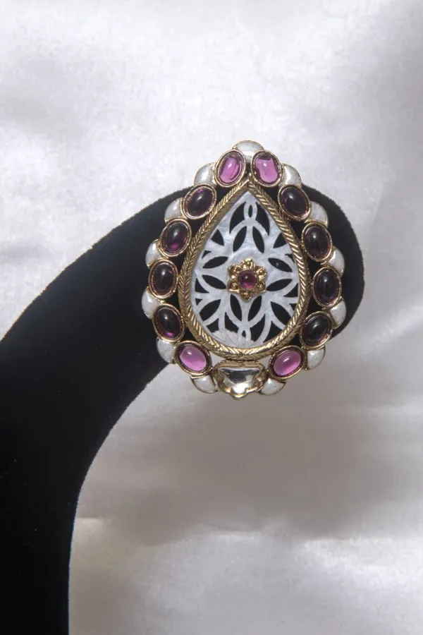 Purple_Teardrop_Studs
