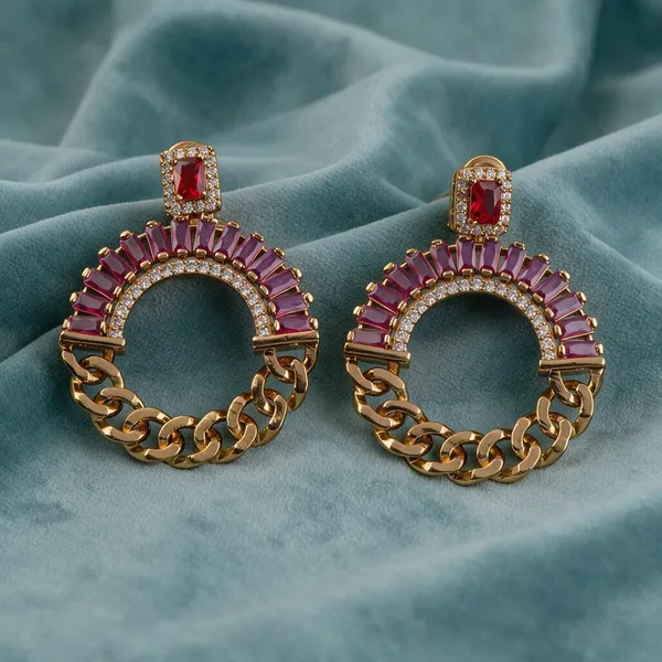 Gold_Earrings_Brass__For_Women