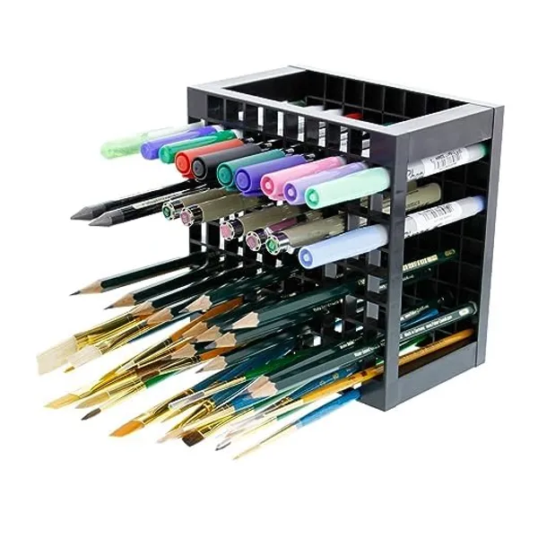 Plastic_Desk_Pen_Holder