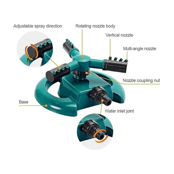 Garden_Sprinkler_With_Rotating_Arms