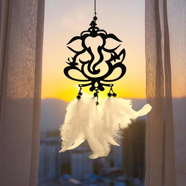 Acrylic_Ganesha_Car_Hanging_Ornament
