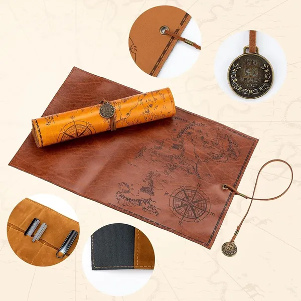 Canvas_Leather_Pencil_Roll_Case