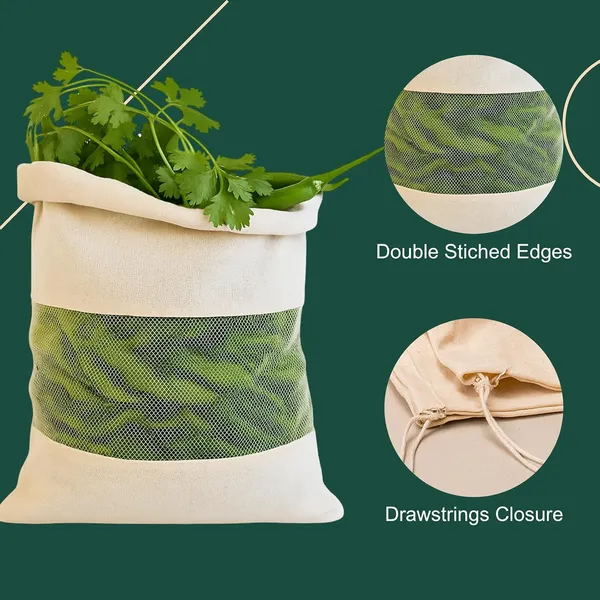 Cotton_Produce_Storage_Bags_With_Drawstring_And_Mesh_Window