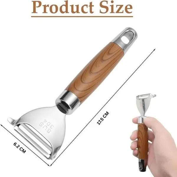 Stainless_Steel_Vegetable_Peeler_With_Wooden_Handle