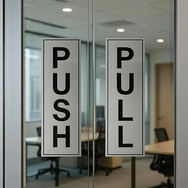 Push_Pull_Door_Sign_Sticker