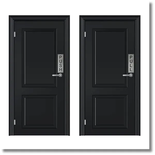 Push_Pull_Door_Sign_Sticker