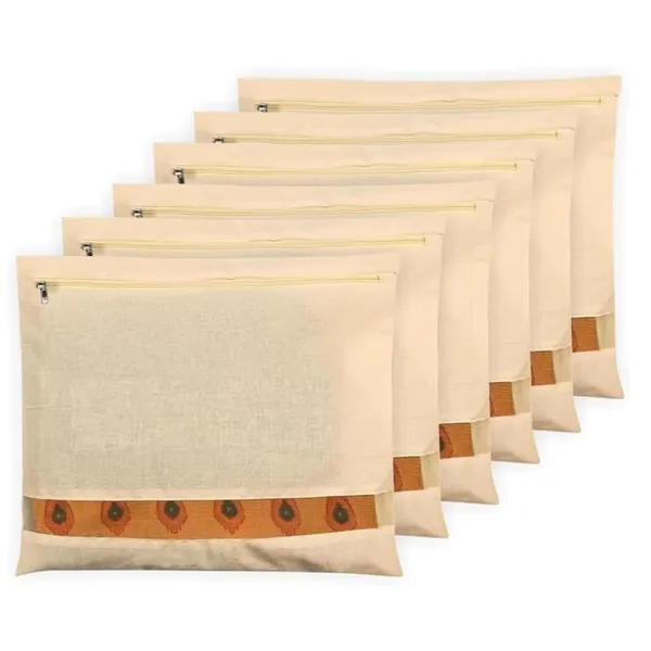 Cotton_Saree_Cover_Bag_With_Zip_Closure_And_Mesh_Window