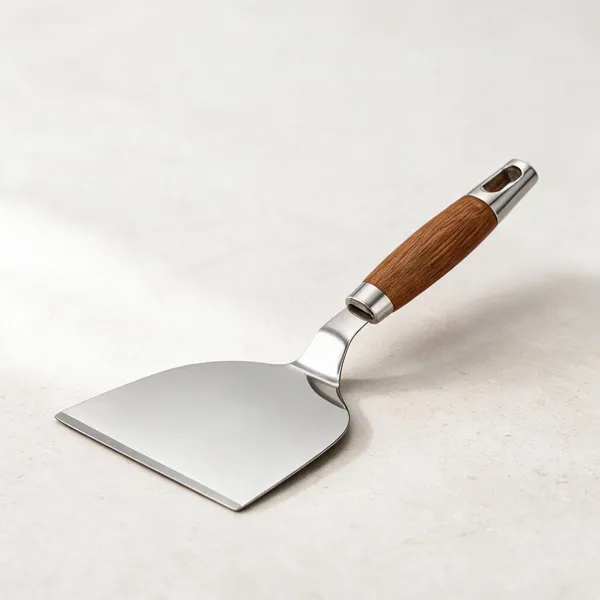 Stainless_Steel_Griddle_Spatula_With_Wooden_Handle