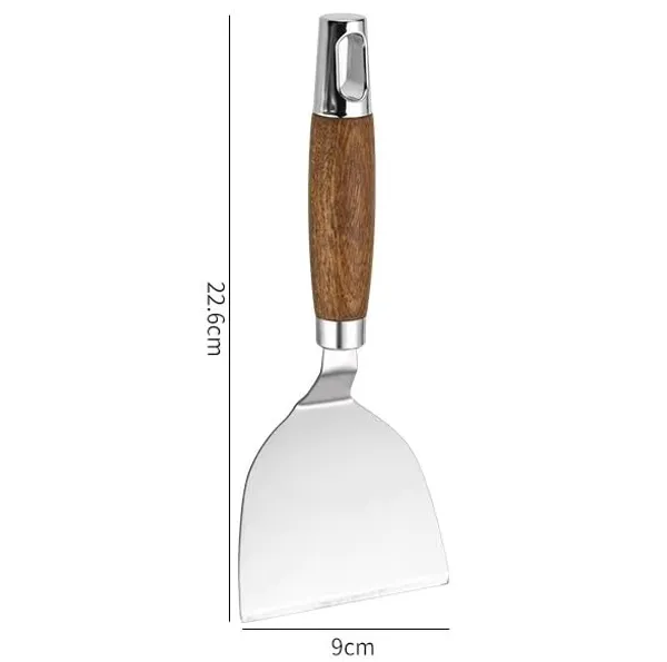 Stainless_Steel_Griddle_Spatula_With_Wooden_Handle