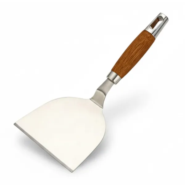 Stainless_Steel_Griddle_Spatula_With_Wooden_Handle