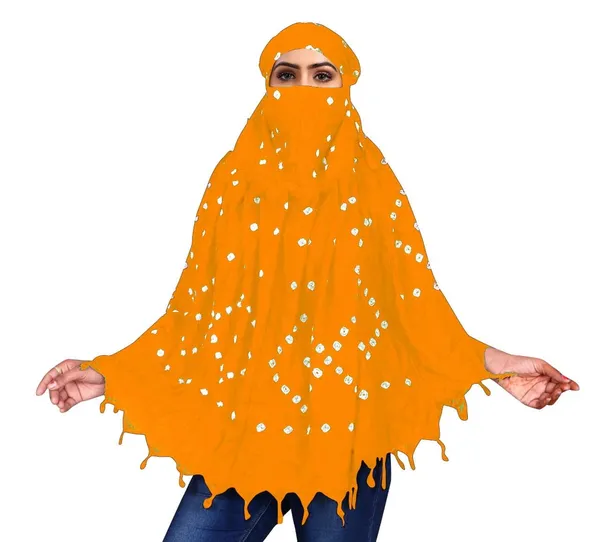 Women_Cotton_Bandhani_Scarf