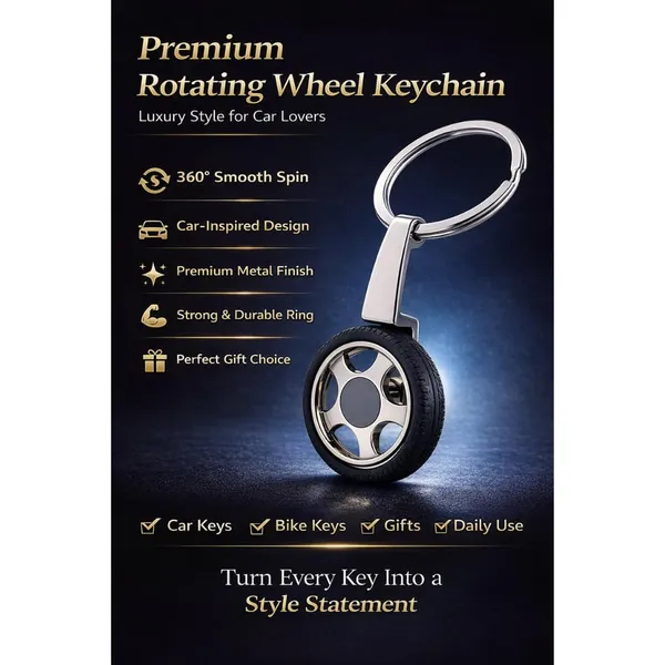 Tire_Keychain_With_Spinning_Wheel_Design