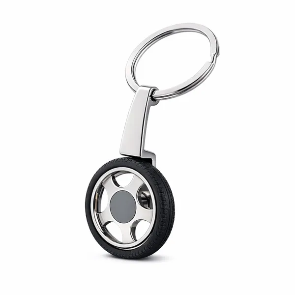 Tire_Keychain_With_Spinning_Wheel_Design