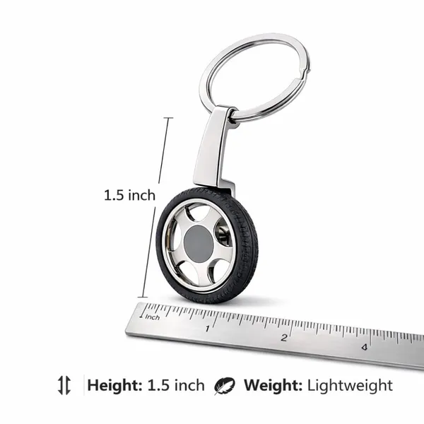 Tire_Keychain_With_Spinning_Wheel_Design