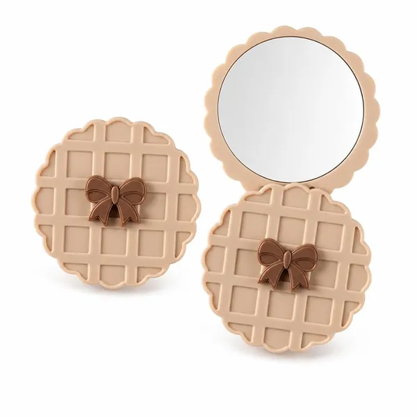Waffle_Design_Compact_Face_Mirror