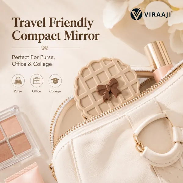 Waffle_Design_Compact_Face_Mirror