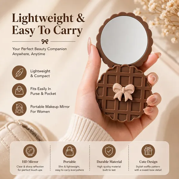 Waffle_Cookie_Bow_Mirror_With_Stand