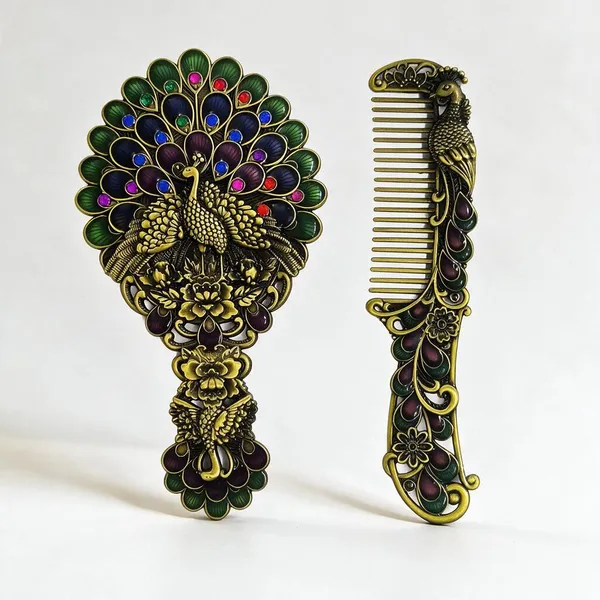 Metal_Hand_Mirror_And_Comb_Set